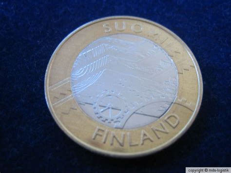 Finland 5 Euro Coin Historical Provinces Uusimaa 2011 Euro Coinstv