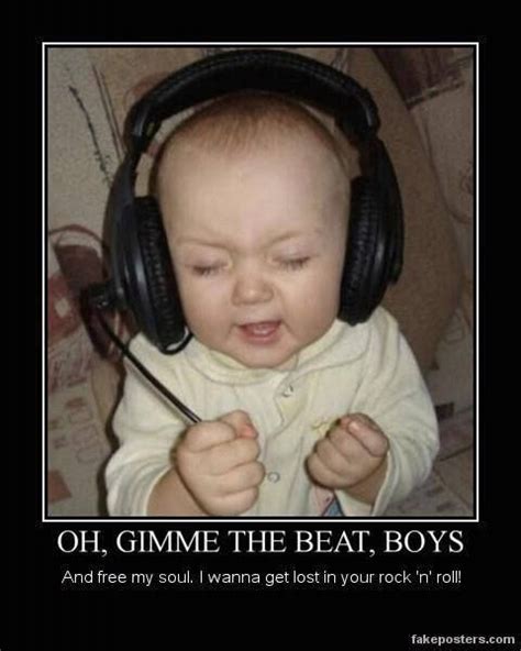 Rock N Roll Funny Baby Pictures Funny Pictures With Captions Funny