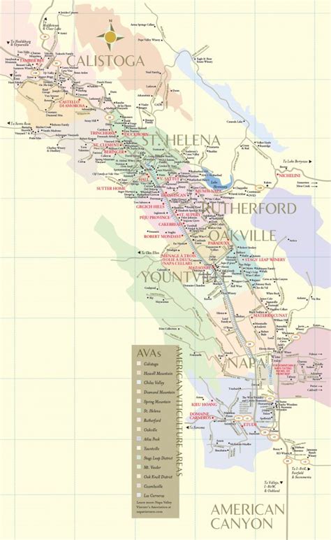 Napa county map, map of napa county, california napa valley, ca google my maps. Napa Valley Wineries | Wine Tastings, Tours & Winery Map ...