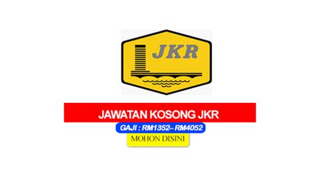 Kementerian kerja raya (tulisan jawi: Jawatan Kosong Jabatan Kerja Raya Malaysia (JKR) - Jawatan ...
