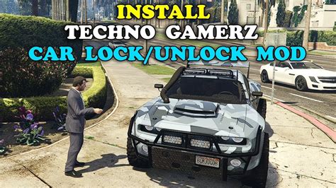 Install Techno Gamerz Car Lock And Unlock Mod By Jai Rao Gaming