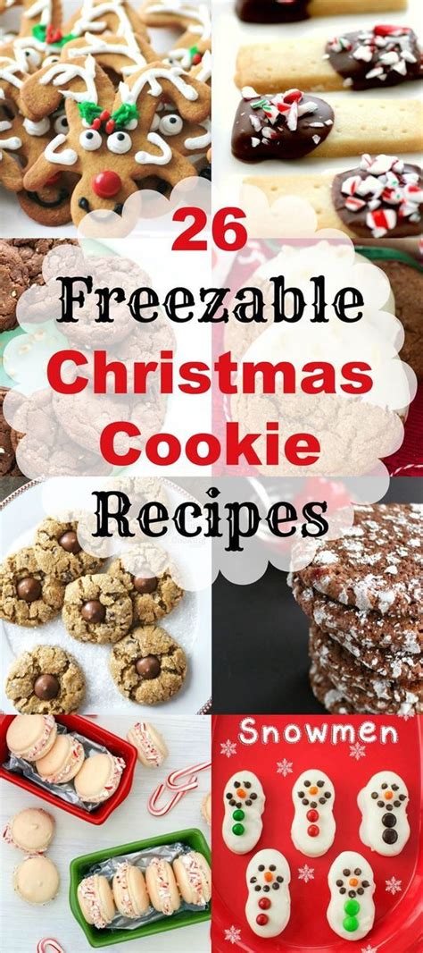 Want to serve different christmas cookies this year? Freezable Christmas Cookies : 63 Cookies to Keep in Your ...