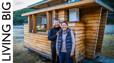 breathtakingly beautiful japanese tiny house on wheels fibre optique