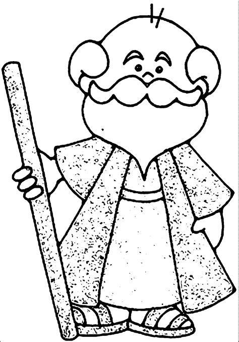Abraham looks at the stars. Coloring Pages Sarah And Abraham - Coloring Home