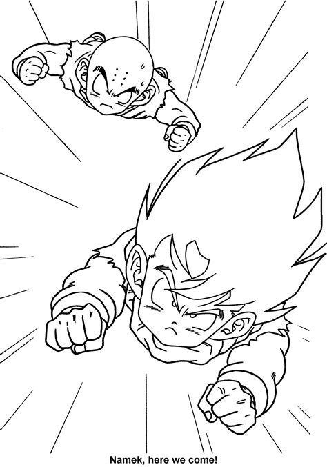 Download and print these dragon ball z coloring pages for free. Dragon Ball Z Coloring Page Tv Series Coloring Page ...
