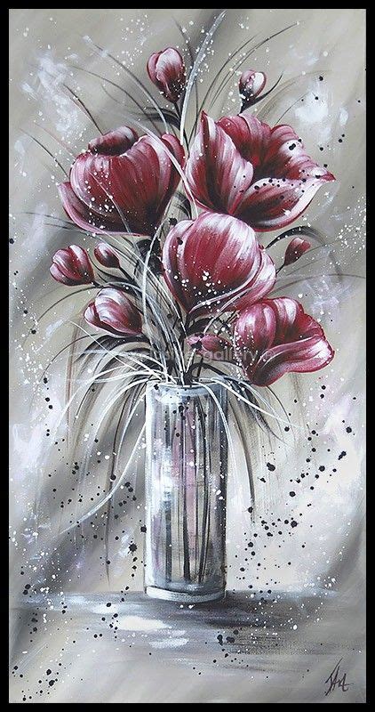 la plus grande galerie d art en france peinture fleurs peinture abstraite pinterest peinture