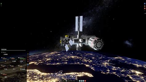 Stable Orbit Enjoyable Station Building Lets Preview Space Game