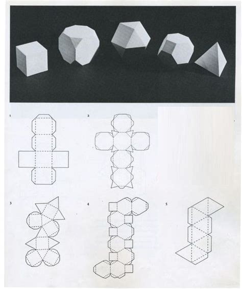 Wie man volumetrische geometrische Formen macht | Papier ...