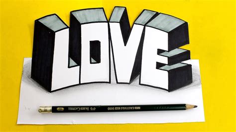 Dibujos De Ninos Graffitis Dibujos En 3d De Amor Reverasite
