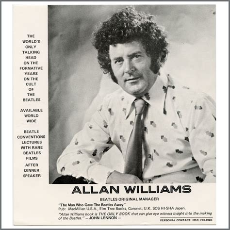 Vintage Allan Williams Promotional Flyer The Beatles Original Manager