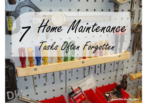 7 Important Home Maintenance Tasks Often Forgotten The Diy Life