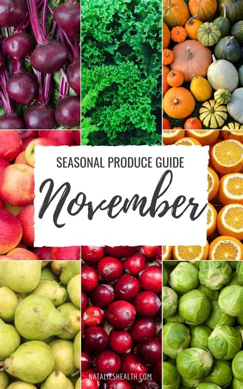 This Seasonal Produce Guide Whats In Season November Features The List