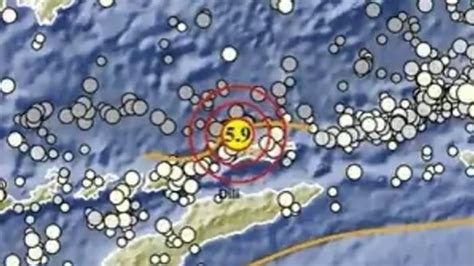 Gempa Terkini Malam Ini Sabtu Oktober Info Bmkg Magnitudo Sr Baru Guncang Di Laut