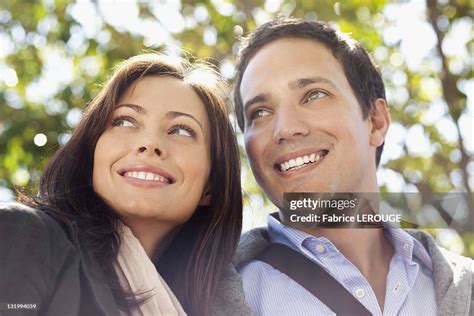 Closeup Of A Happy Couple High Res Stock Photo Getty Images