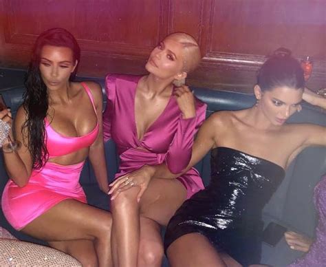 All The Fashion From Kylie Jenners 21st Birthday Party Elle Australia