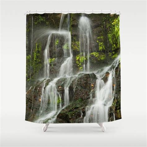 35 Best Images About Waterfalls Shower Curtains On Pinterest Tropical