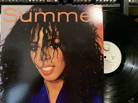 Donna Summer ‎ Donna Summer Lp 1982 Geffen Records ‎ Ghs 2005 Exex