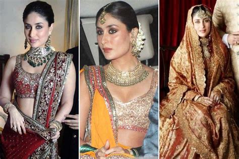 Mega Star Kareena Kapoor Wedding Dress Ideas Collection