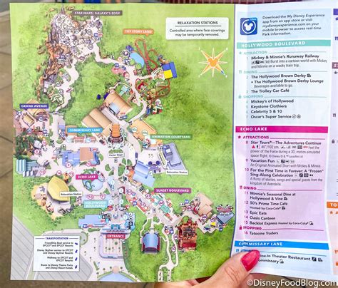 Photos Disneys Hollywood Studios Has A New Park Map Disney By Mark