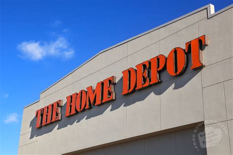 FREE The Home Depot Logo, Home Depot Identity, Popular Company's Brand