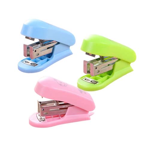 BE TOOL Mini Staplers Staple Set Manual Stapler For 20 Sheets Papers