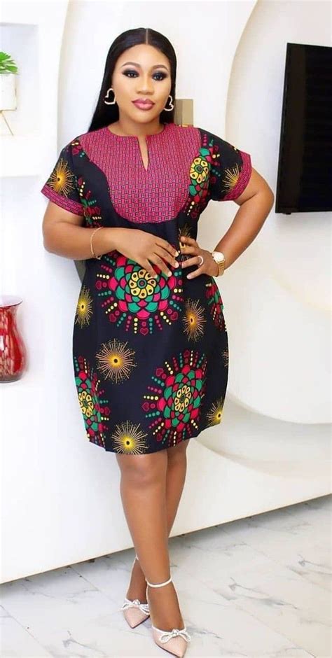 African Shirt Dress African Print Dress Ankara Latest African Fashion