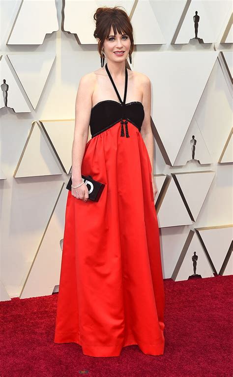 Zooey Deschanel From 2019 Oscars Red Carpet Fashion E News