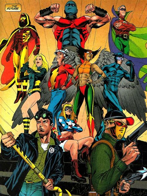 The Jsa Dc Comics Art Justice Society Of America Comic Heroes