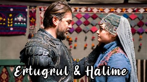 Halima Sultan And Ertugrul Bey ️ Engin Altan Duzyatan And Esra Bilgic