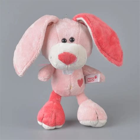 Pink Rabbit Stuffed Plush Toy Baby Kids Doll T Free Shipping In