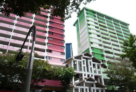 Colorful Hdb Housing In Bugis