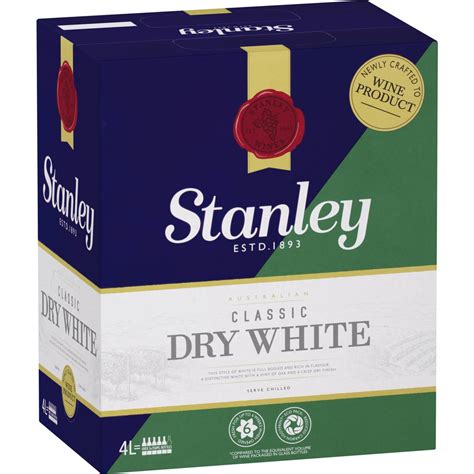 Stanley Cask Wine Classic Dry White 4l Woolworths