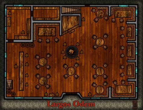 Largos Odem Tavern Floorplan By Siobhan68 On Deviantart