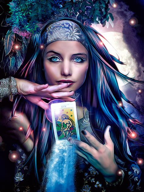 The scope of fortune telling is in principle identical with the practice of divination. Fortune Teller by LuLebel on DeviantArt
