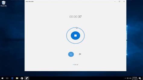 Windows 10 How To Use Free Voice Recorder For Audio Recordings Youtube