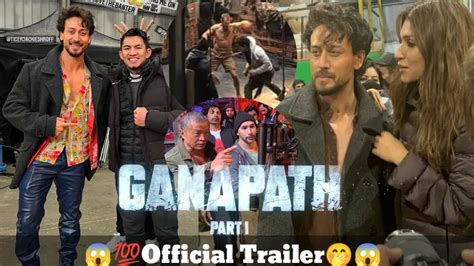 Ganapath Part Official Trailer Tiger Shroff Kriti Sanon Amitabh