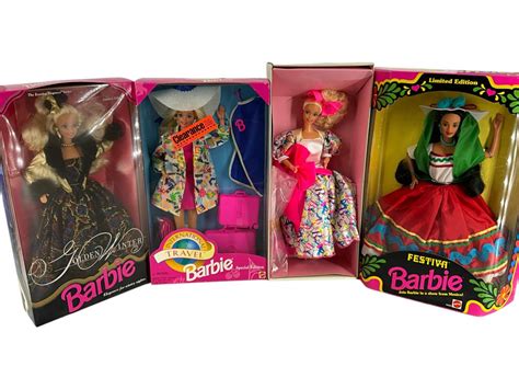 Lot Special Edition Barbies