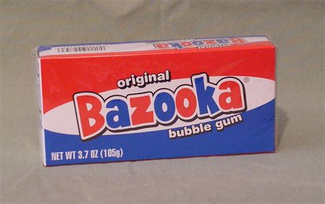 Ich finde den preis auch nicht wert, denn es ist nur eine kaumasse. Bazooka Joe Bubble Gum Boxes