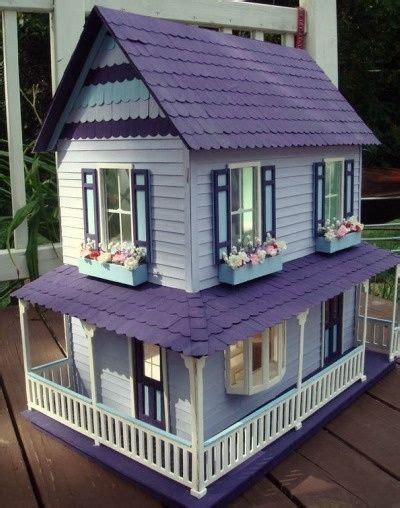 Popsicle stick house tutorial how to build a crafts by ria. Handmade Dollhouse for Lyla | Doll house plans, Doll house, Popsicle stick houses