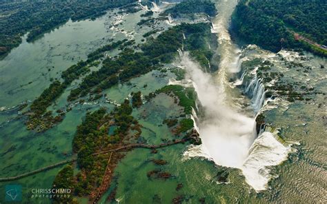 Aerial View Of The Iguazu Falls By Chris Schmid On 500px Iguazu Falls