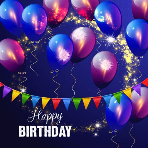 Happy birthday gif pictures have become one of the popular ways of birthday congratulations. Click To Watch | Card sayings | Pinterest | Animated gif ...