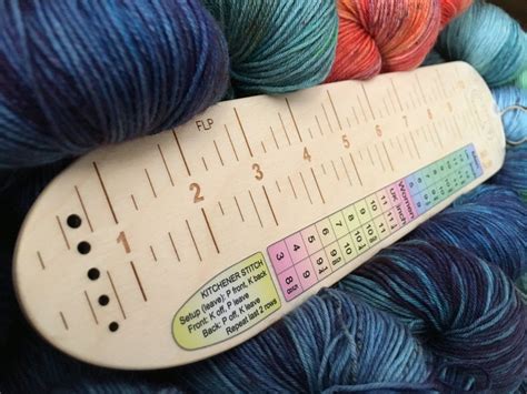 You can easily measure this by wrapping your yarn around a ruler without squashing it together but ensuring there are no gaps. Enhanced Socker's Rule - Birch Wood Sock Knitting Ruler ...