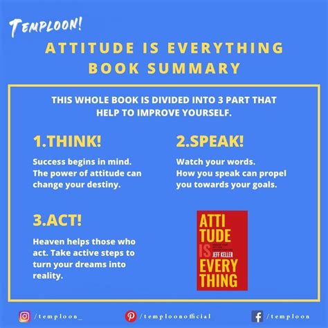Attitude Is Everything Book Main Points Attitude Is Everything Book