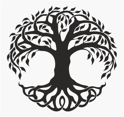 Transparent Celtic Tree Png Celtic Tree Of Life Vector Free