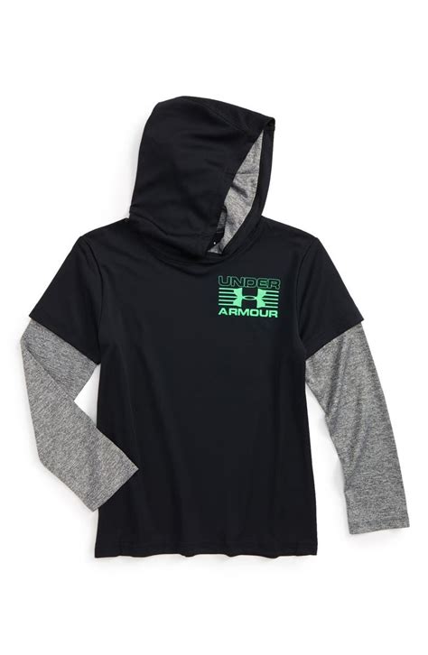 Under Armour Hooded T Shirt Toddler Boys And Little Boys Nordstrom