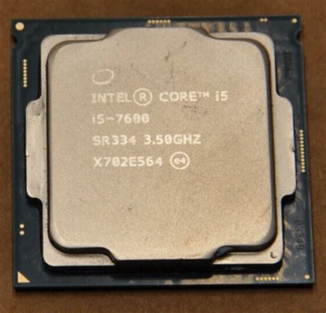 Intel Core I5 7600 35ghz I5 Quad Core Lga1151 6mb 65w Sr334 Cpu