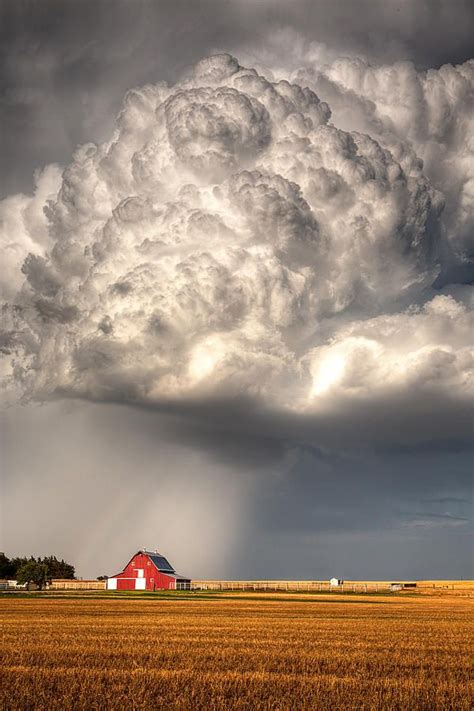Stormy Homestead Barn By Thomas Zimmerman Beautiful Sky Beautiful