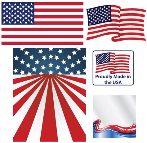 You can download free american flag vector in.ai and.eps format. Vector American Flag | Download Free Vector Art | Free-Vectors