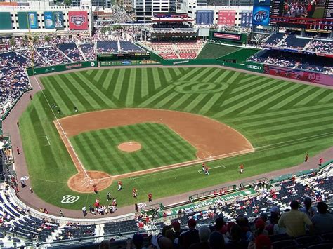 Breakdown Of The Nationals Park Seating Chart Washington Nationals