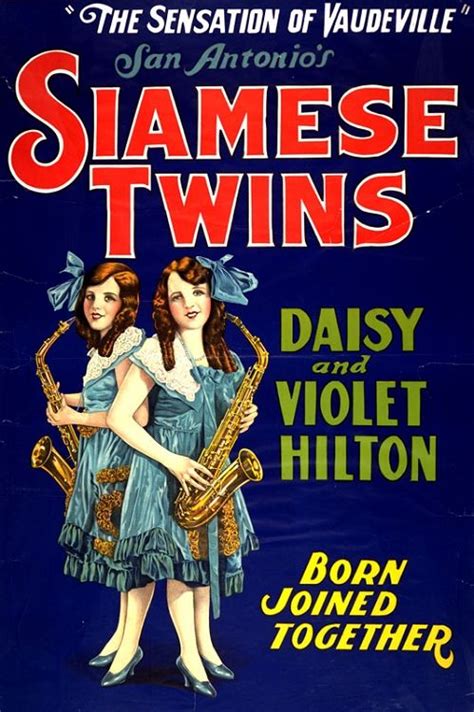 Circus 1920s San Antonio S Siamese Twins Circus Poster 1920 1935 Vintage Circus Posters